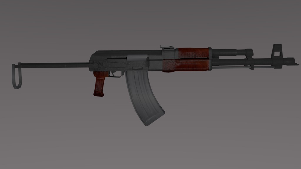 AKMS-47 Foldable Assault Rifle preview image 1